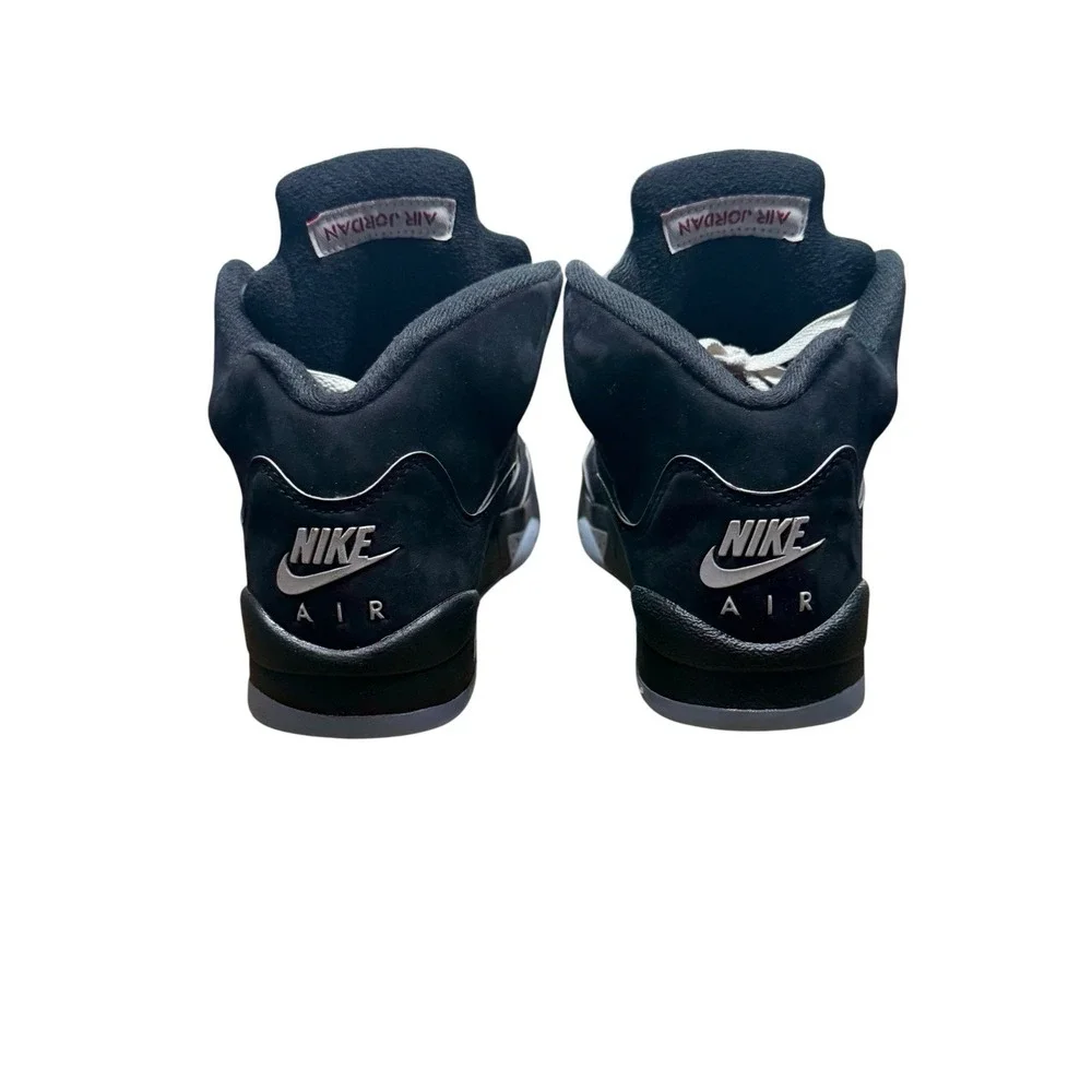 Nike Air Jordan 5 Retro OG Black Metallic Size 6.5Y (8 W) 2025 GS Reimagined